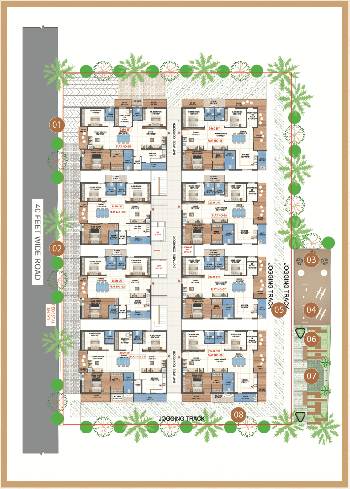 Master Layout — The Peak